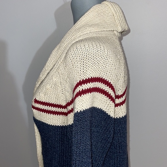 Cotton Country Oversized Button Up Knit Carlton Cardigan - Picture 11 of 14